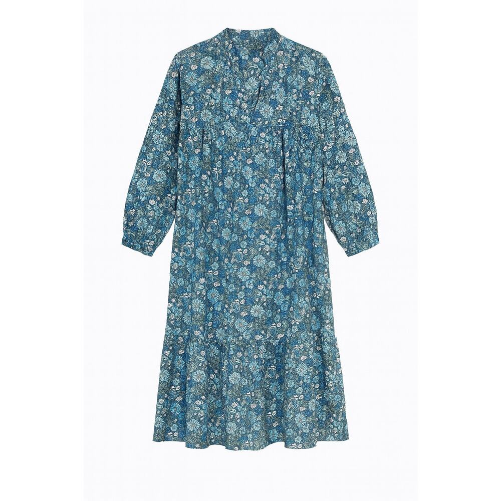 Beverly Drive Blue Floral Mini Dress Size XS